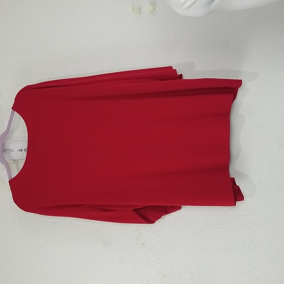 Woman Within sz 3X (sz 26 / 28W) and lace insert at front throat - Picture 2 of 6